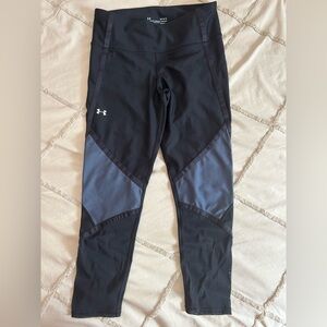 Under Armour Black and Dark Gray Leggings